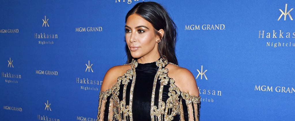 Kim Kardashian's Balmain Dress in Vegas April 2016