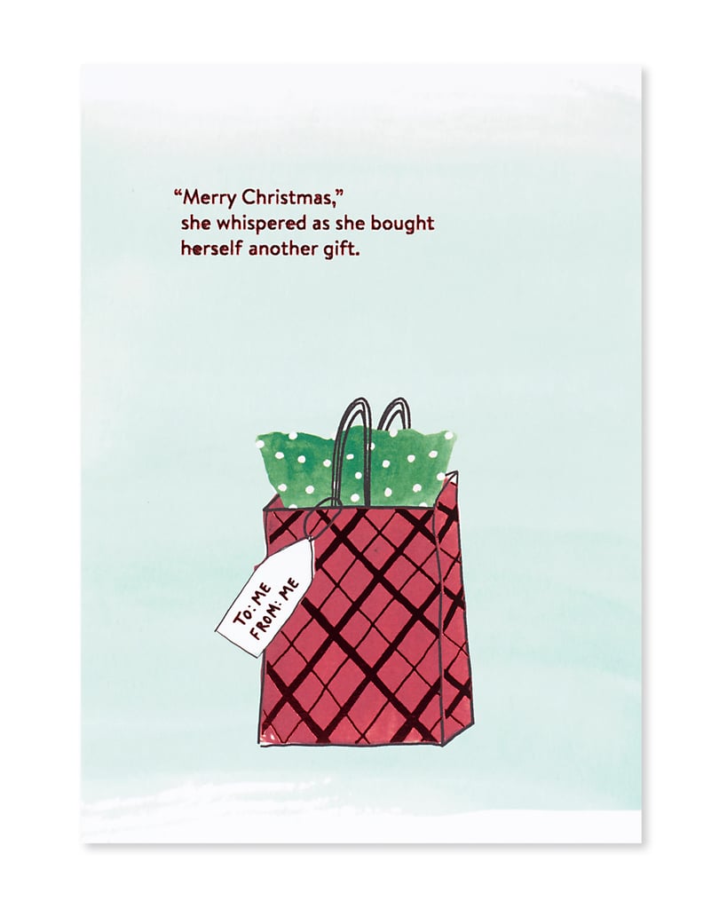 Gifts For Me Christmas Card