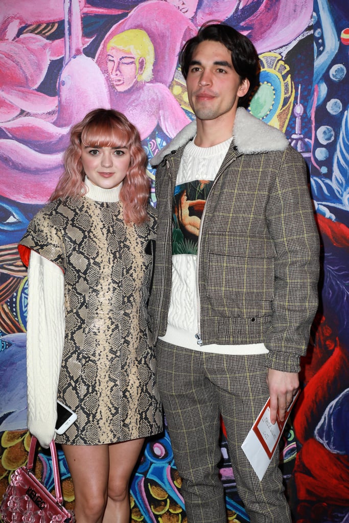 Maisie Williams and Reuben Selby Before Their Hair Colour Change