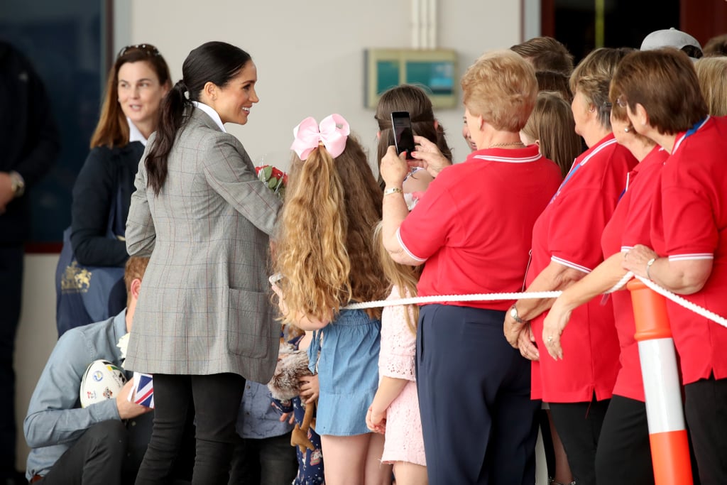 Meghan Markle Wears Serena Williams Collection Jacket 2018