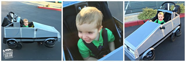 Back to the Future DIY DeLorean Stroller