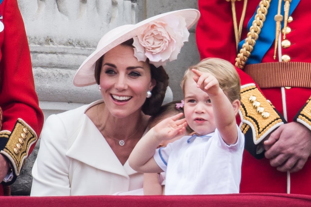 Kate Middleton had a sweet mom moment with Prince George at Trooping the Colour.