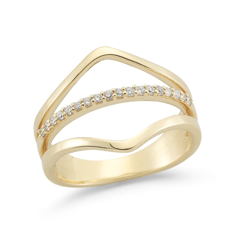 Barbela Diamond Lira Ring