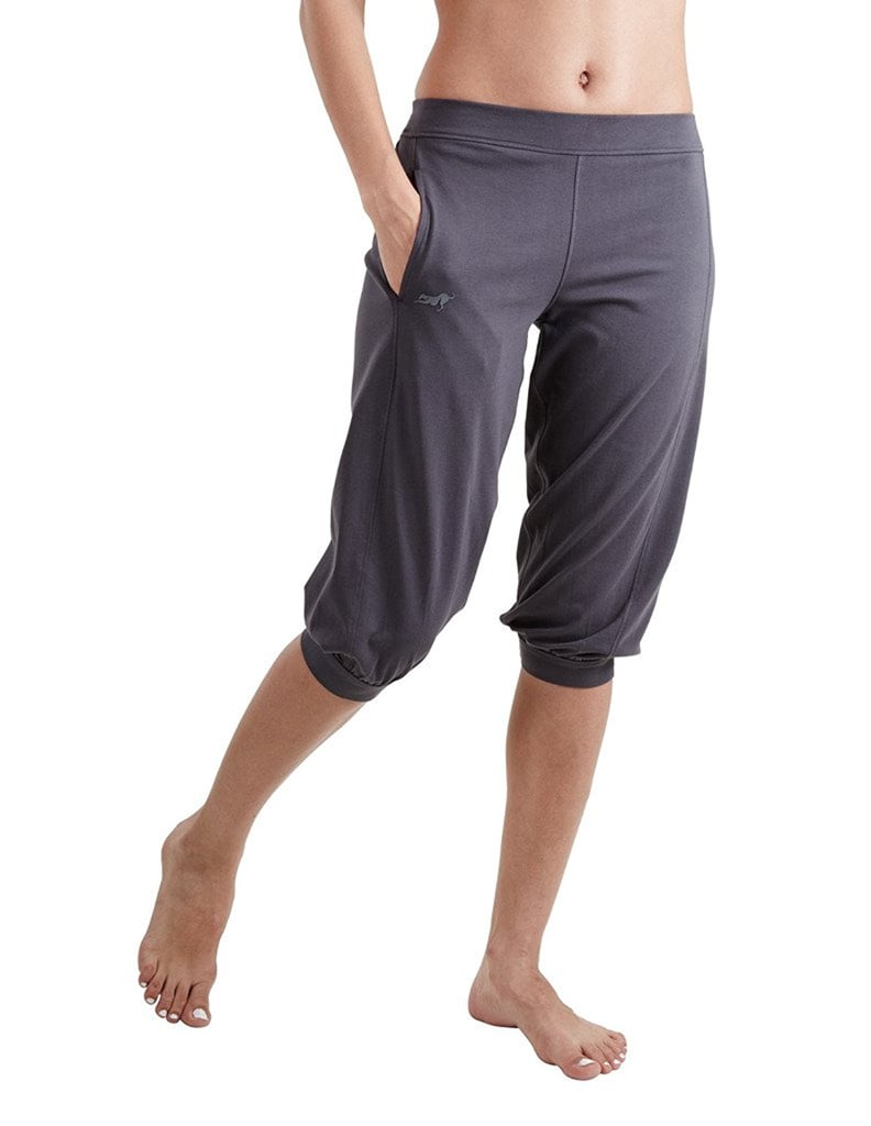 Proyog Women's Organic Yoga Relaxed Capri