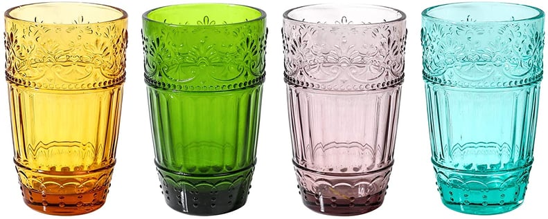 Whole Housewares Colored Water Glasses