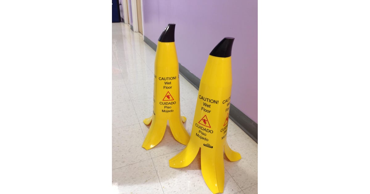 These Banana Peel Wet Floor Signs It S Impossible To
