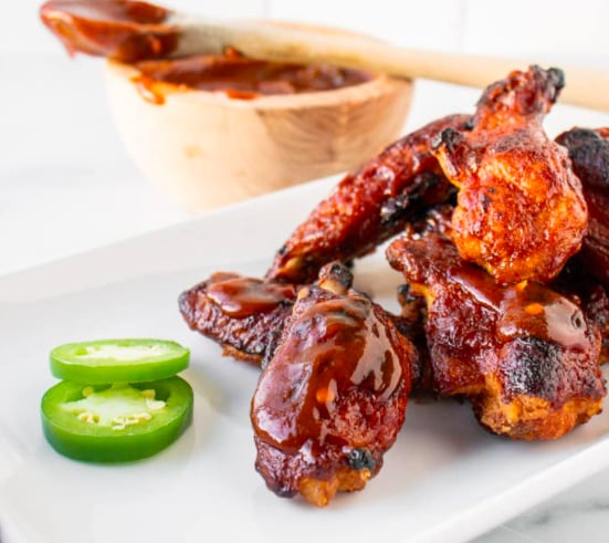 Oven Baked Barbecue Chicken Wings