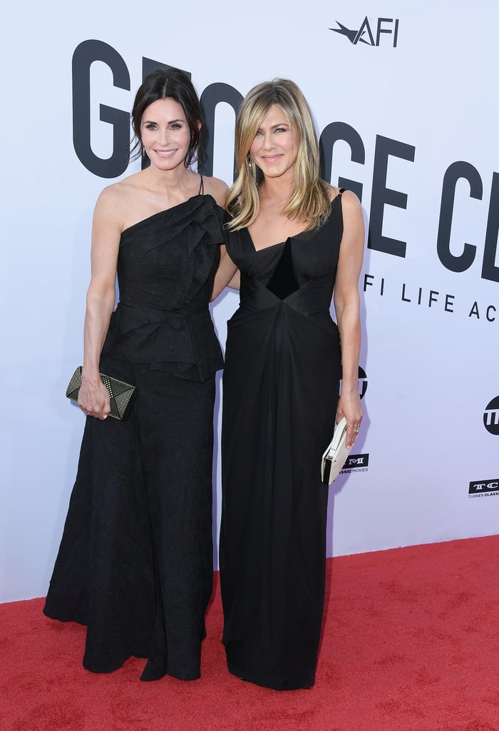 Jennifer Aniston and Courteney Cox at AFI Gala June 2018