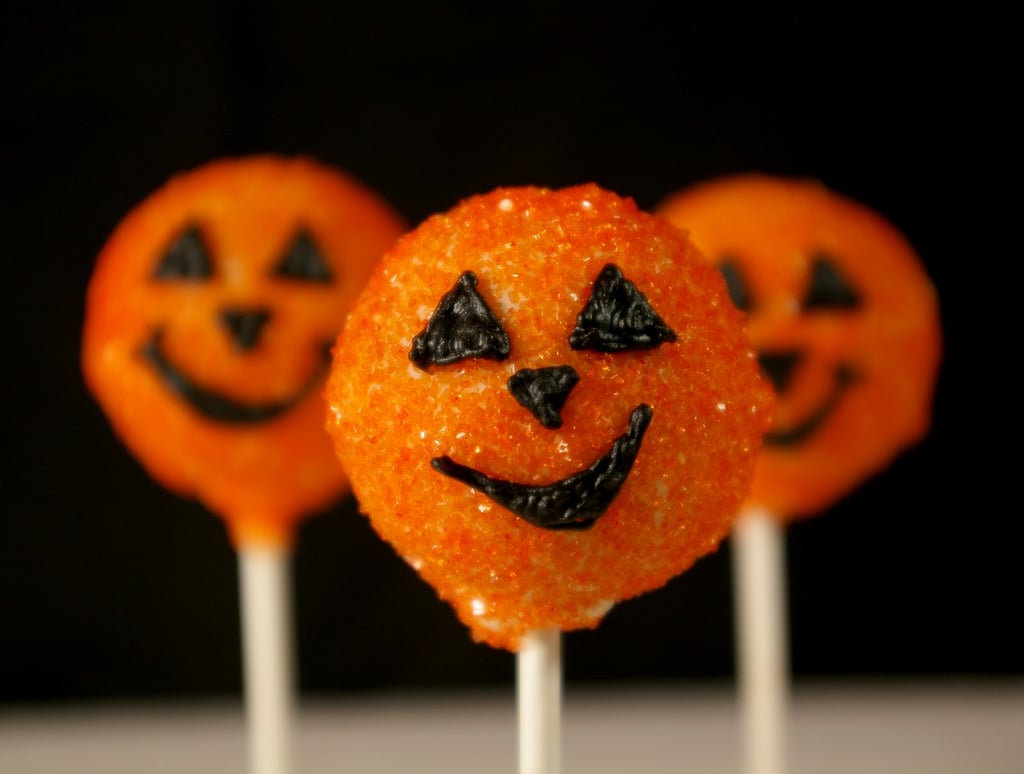 Jack-o'-Lantern Cake Pops | Halloween Cake Pop Recipes For Kids ...