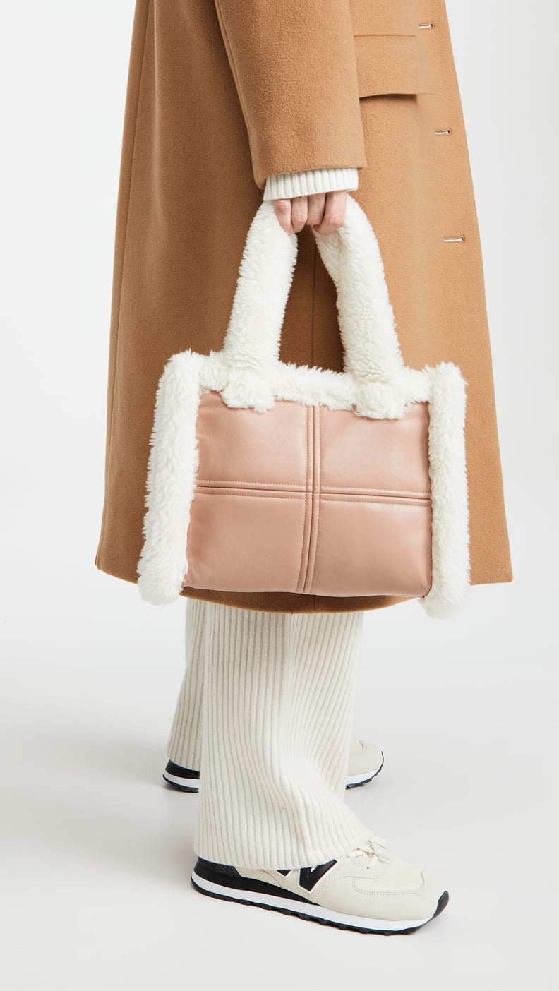 A Shearling Bag: Stand Studio Liz Mini Quilt Bag