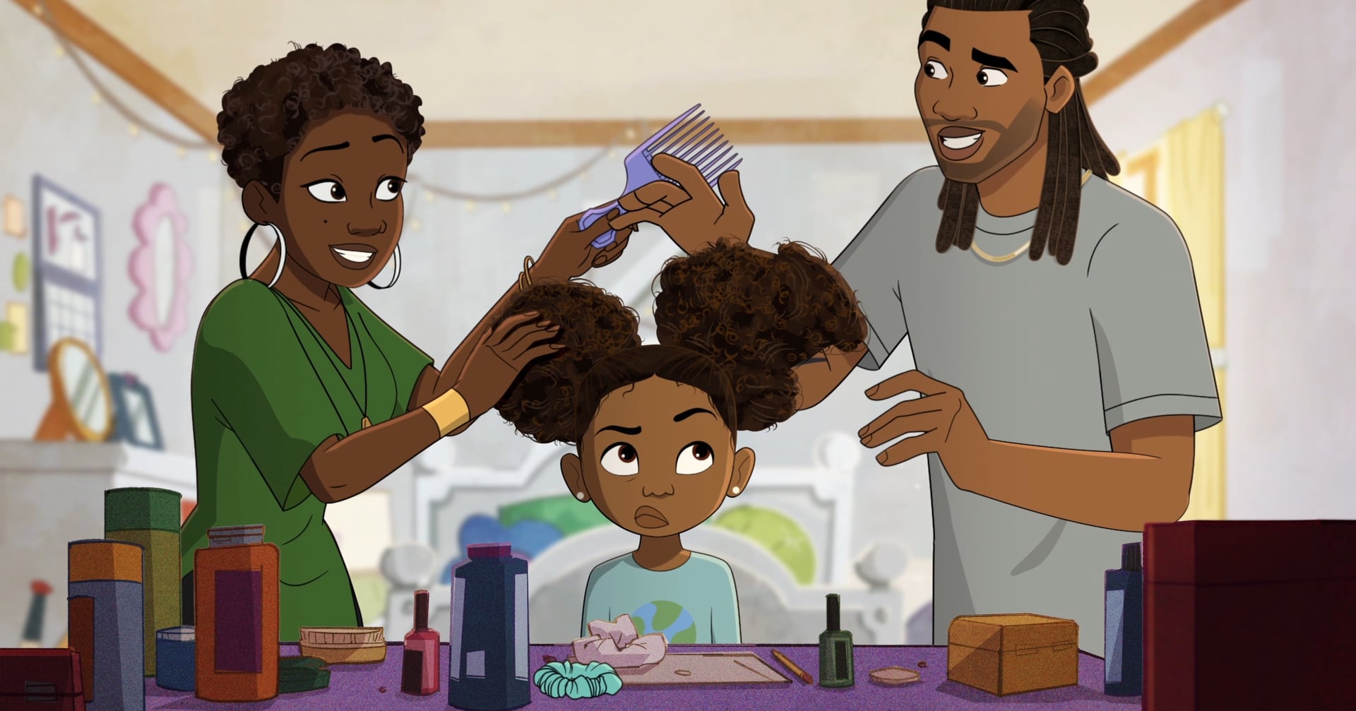“Young Love” Normalizes Natural Hair in Cartoons, and It’s About Time