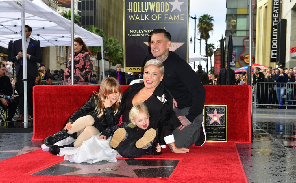 Pink at Hollywood Walk of Fame Ceremony 2019
