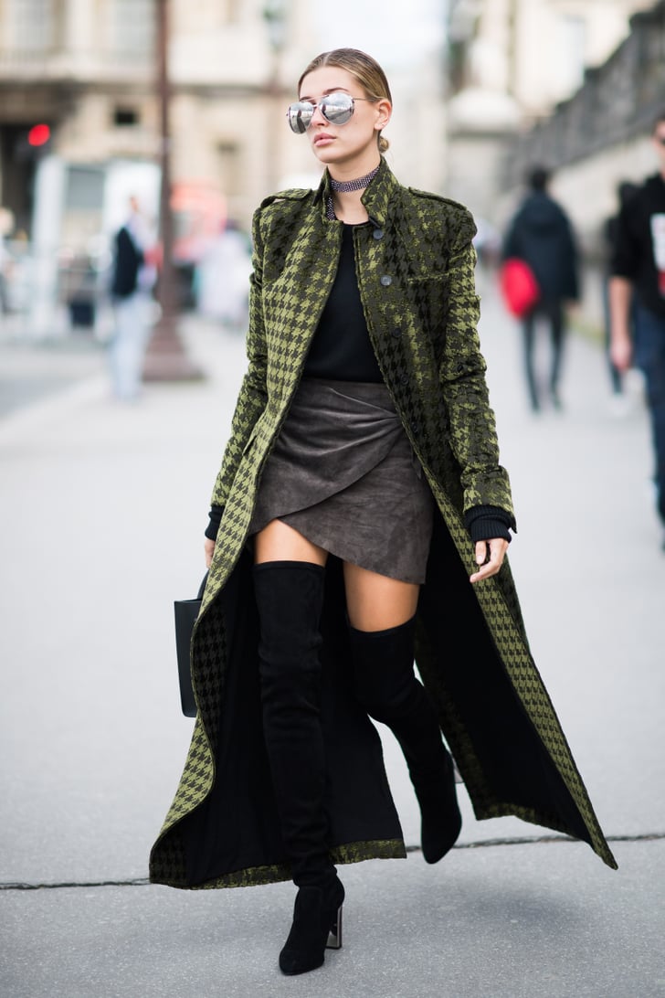 Hailey Baldwin | Celebrities Front Row at Paris Fashion Week Spring ...
