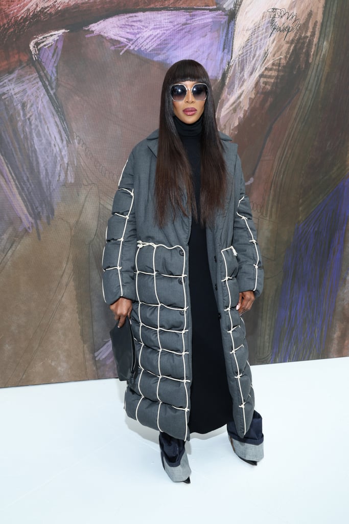Naomi Campbell at the Loewe Menswear Fall 2023 Show