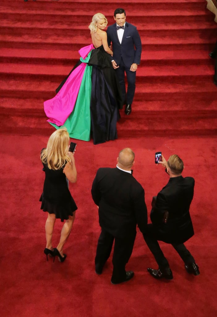 Kelly Ripa and Mark Consuelos at the 2018 Oscars