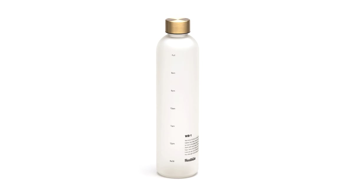 Aesthetic Water Bottle With Measurements Timed Water Bottles to Keep