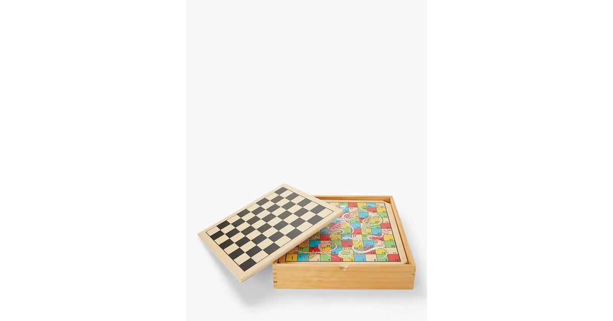 John Lewis & Partners Wooden 6in1 Games Compendium The Best Gift