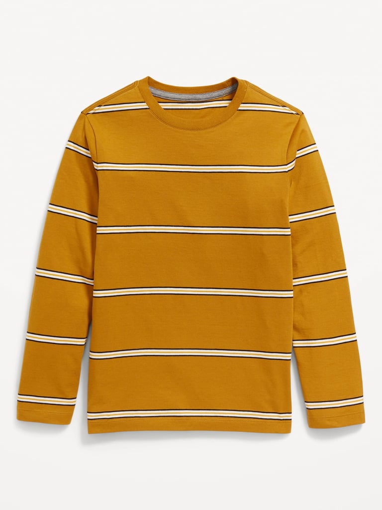 Boys Softest Long-Sleeve Striped T-Shirt