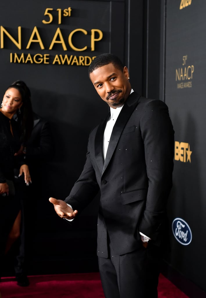 Michael B. Jordan at the 2020 NAACP Image Awards