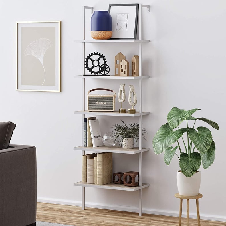 A Minimalist Bookshelf: Nathan James Theo 5-Shelf Modern Bookcase