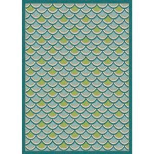 Sublime Light Blue Outdoor Rug