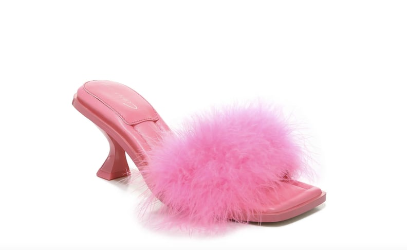 Pink Barbie Heels: Walmart Mules