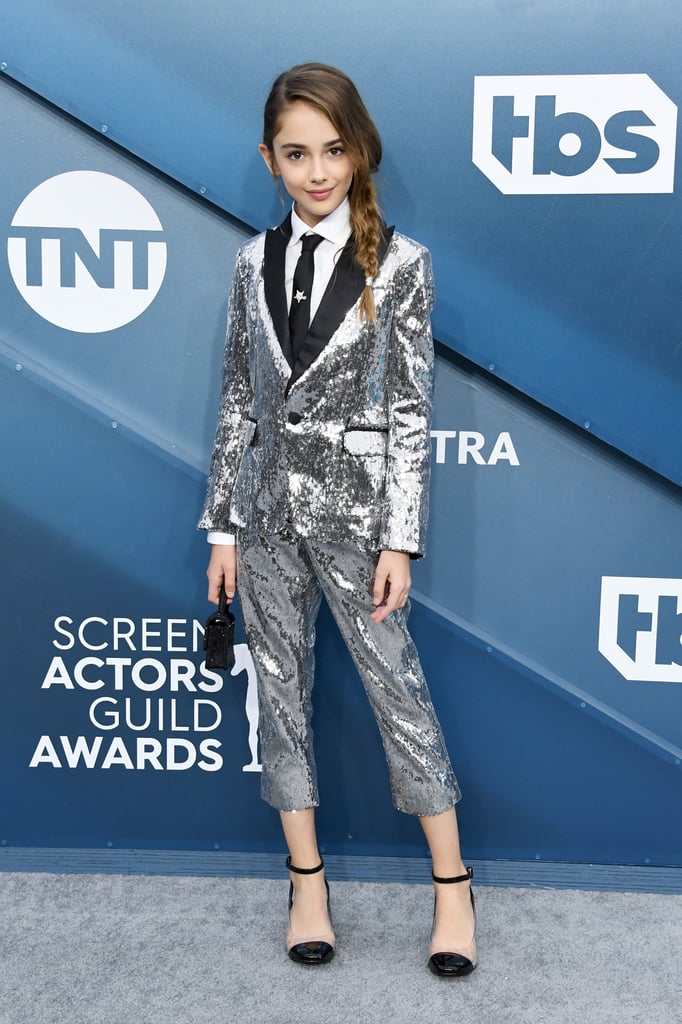 Julia Butters' Dsquared2 Suit at the 2020 SAG Awards