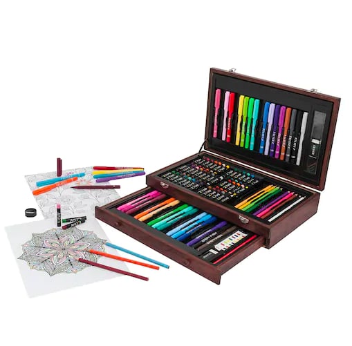 100-pc. Wood Art Set