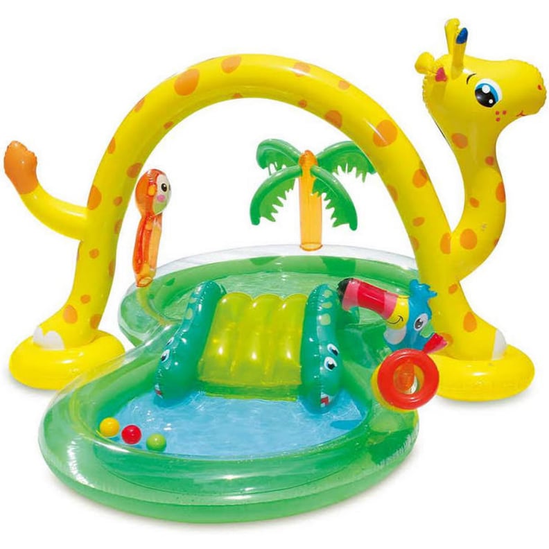 Summer Waves Inflatable Jungle Kiddie Pool