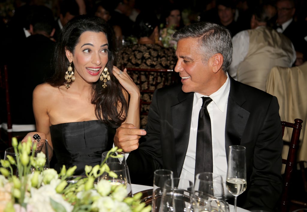 George Clooney and Amal Alamuddin Red Carpet Pictures