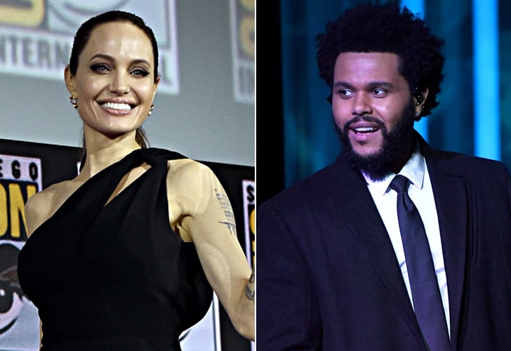 July 10, 2021: Angelina and The Weeknd Attend the Same Concert