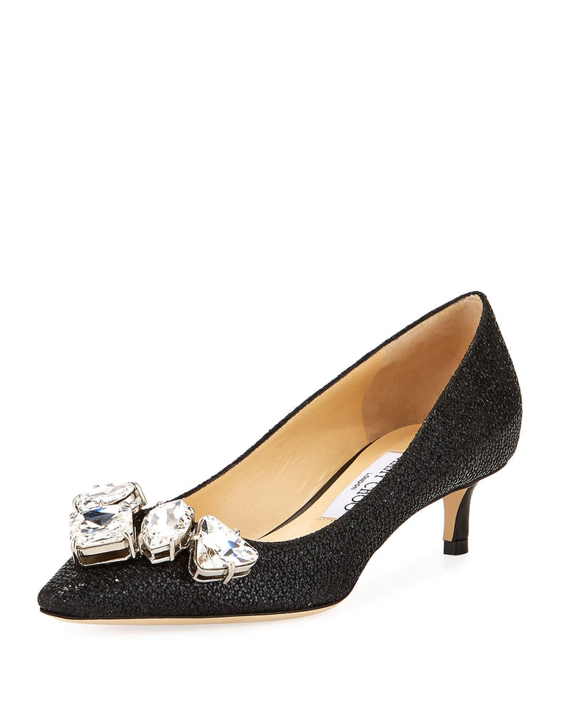 Jimmy Choo Marvel Glitter Pump