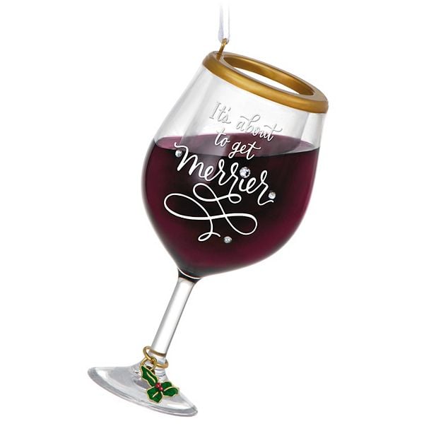 Wine Glass 2020 Hallmark Keepsake Christmas Ornament