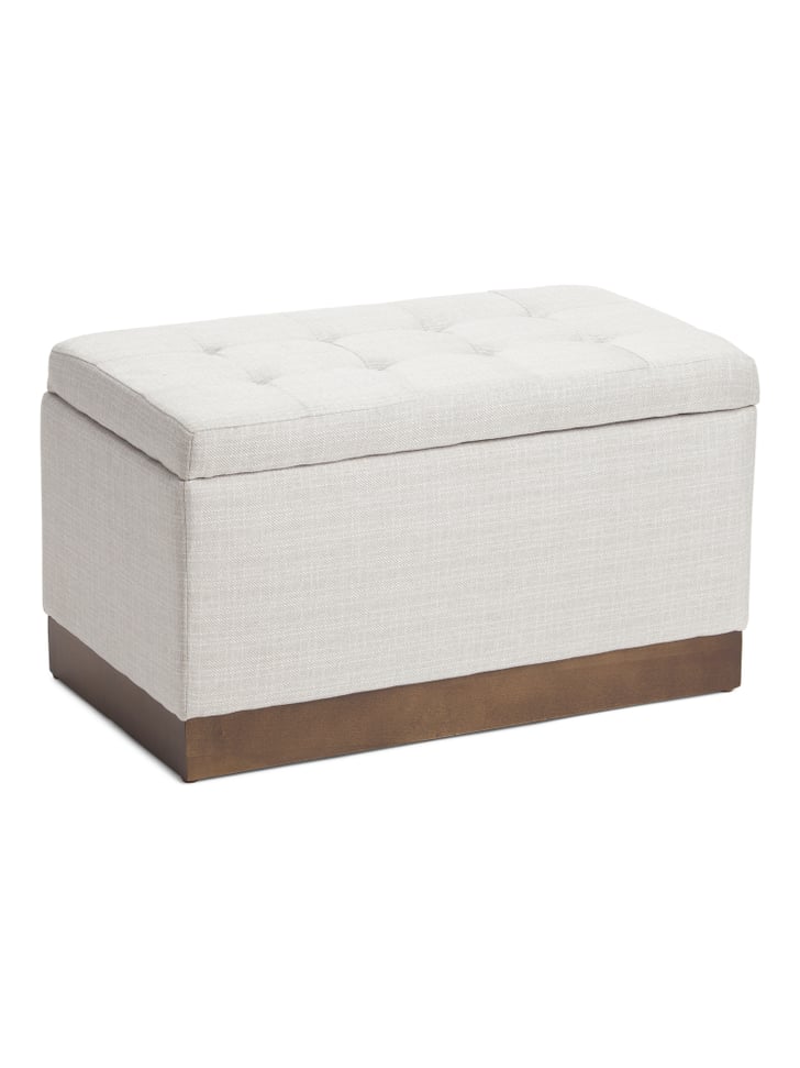 Ivory Storage Bench Best SmallSpace Furniture From TJ Maxx