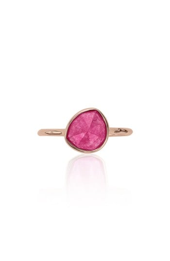 Monica Vinader Siren Semiprecious Stone Stacking Ring