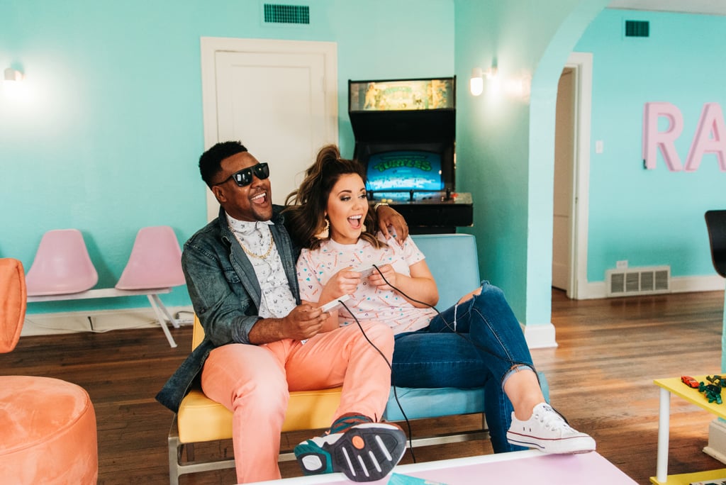 Retro '80s and '90s Engagement Shoot