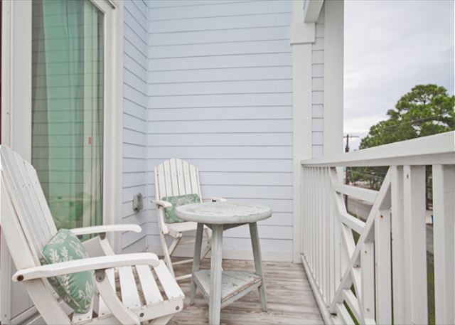 Or watch the sunset from the balcony.