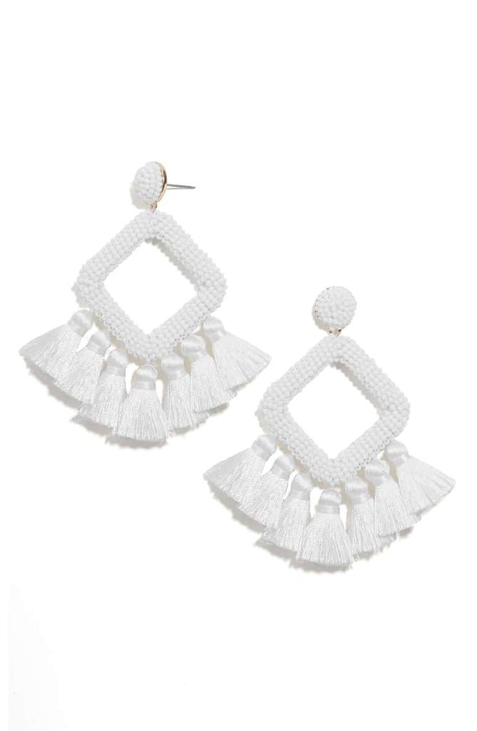 BaubleBar Laniyah Tassel Statement Earrings