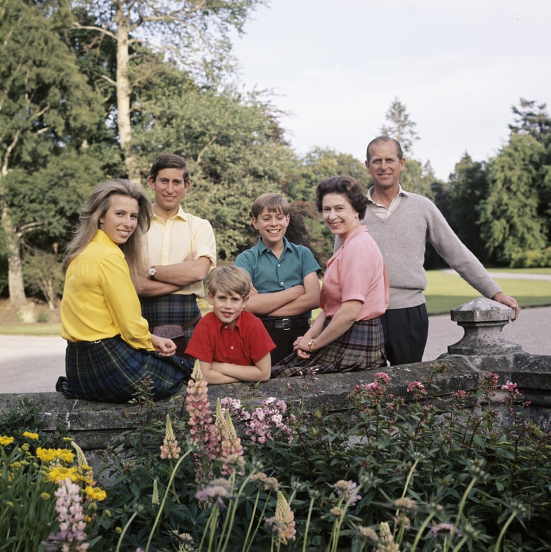The royal family circa 1972