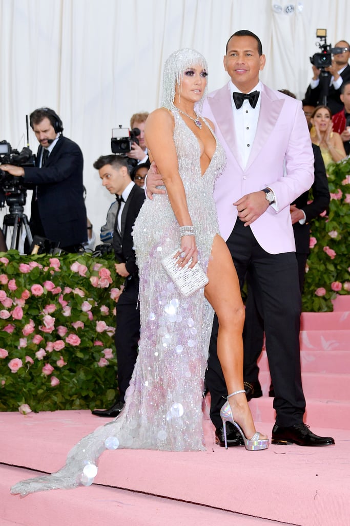 Alex Rodriguez also wore Versace with Harry Winston jewels. Alex Rodriguez also wore Versace with Harry Winston jewels.