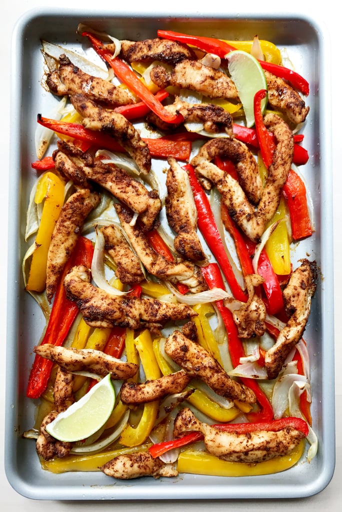 Dinner: Sheet-Pan Chicken Fajitas