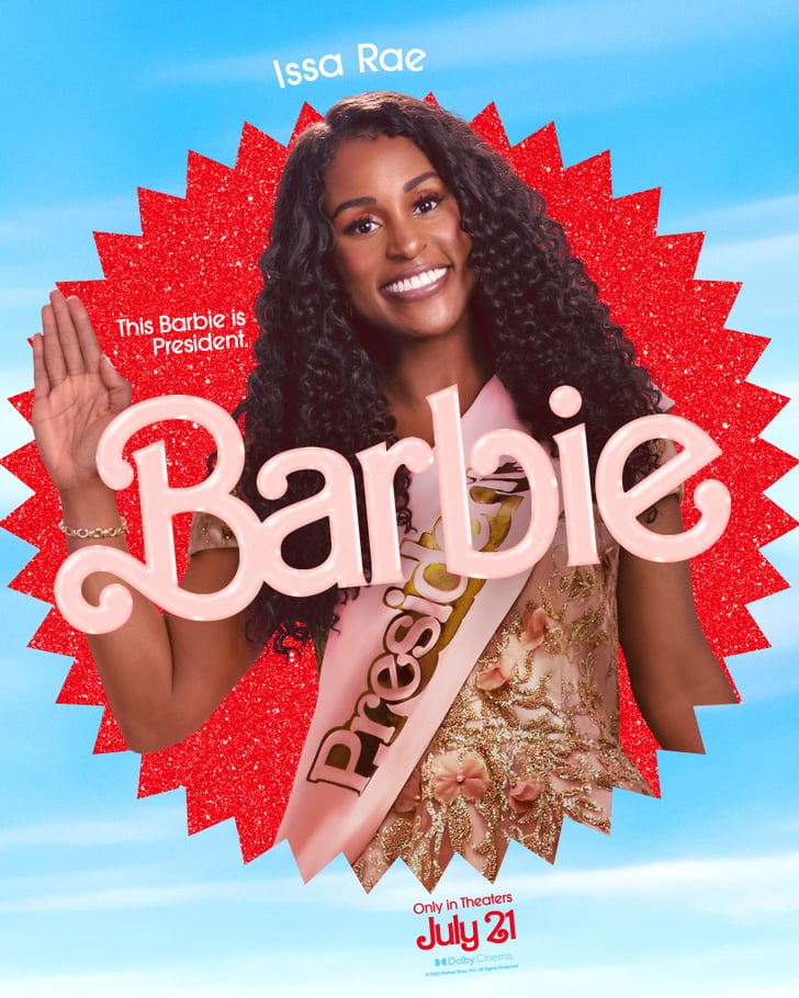 Issa Rae's "Barbie" Poster Greta Gerwig's Barbie Movie Trailer, Cast