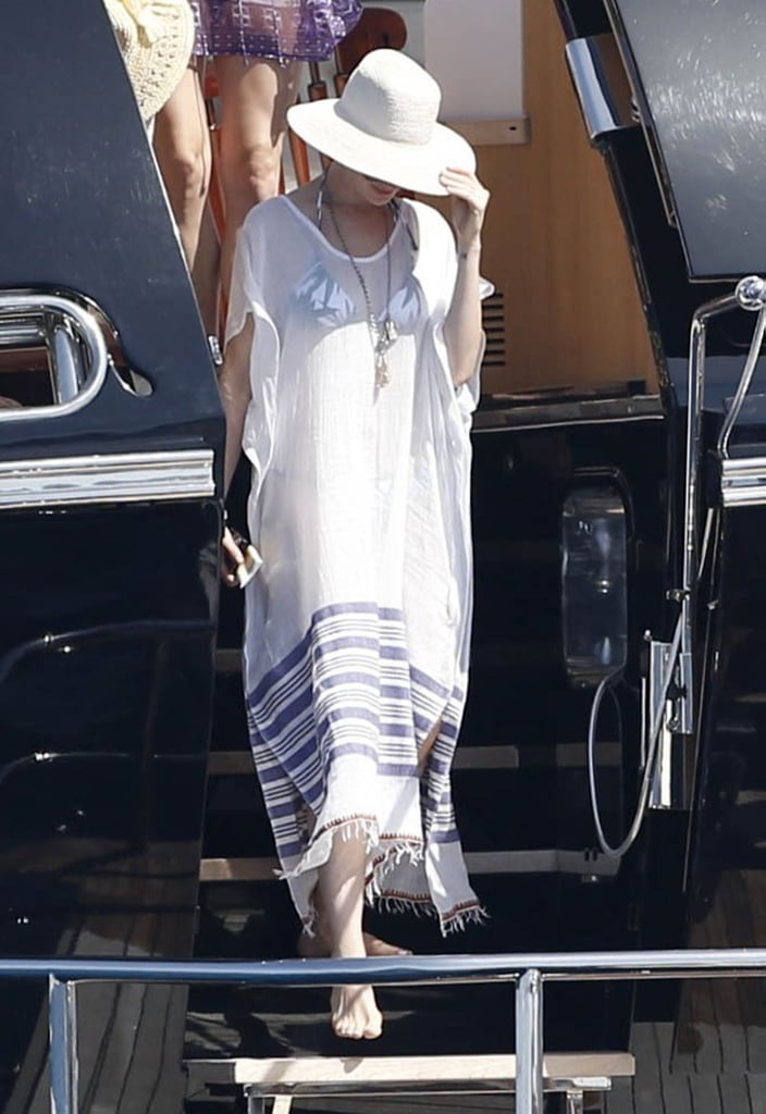 Anne Hathaway and Adam Shulman Spain Vacation August 2015