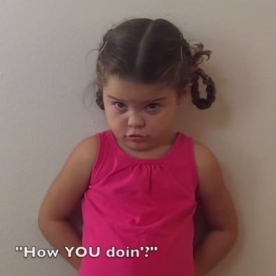 Little Girl Reciting Lines From Friends | Video
