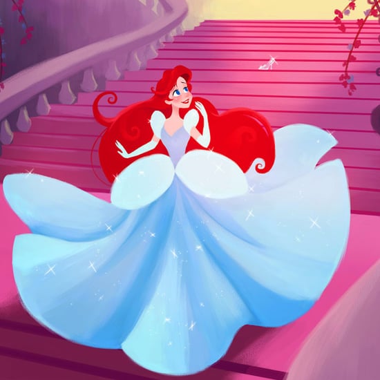 Disney Princess Role Swap Art