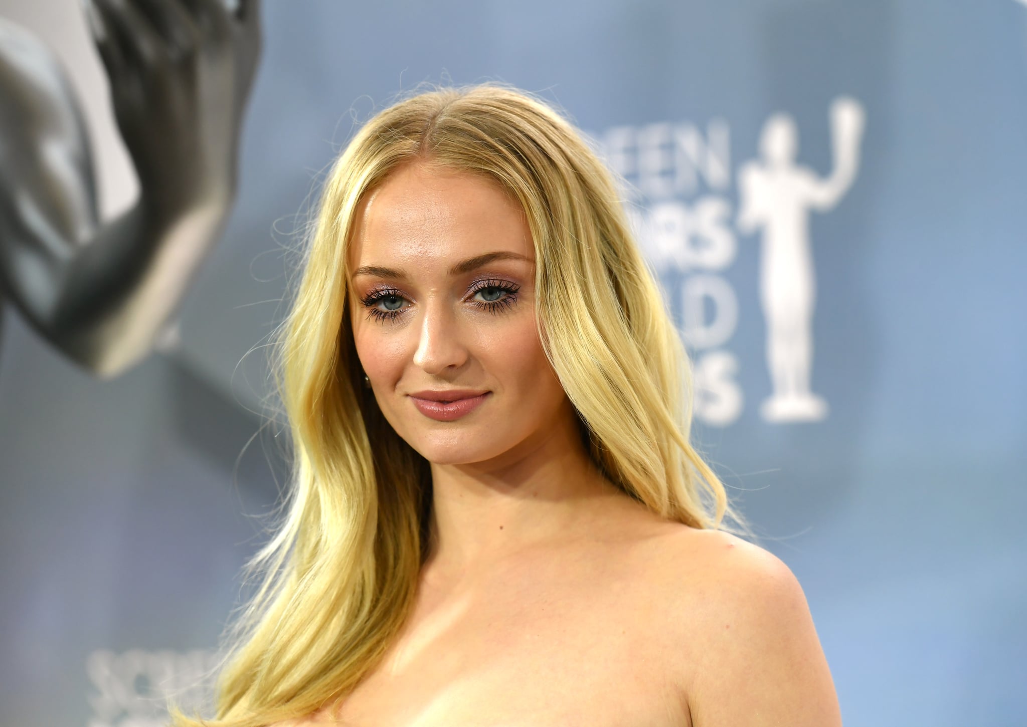 Celebrity Entertainment Sophie Turner Hits The Sag Awards With