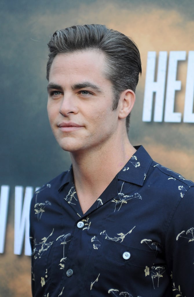 Chris Pine Wearing High-Waisted Pants on the Red Carpet 2016