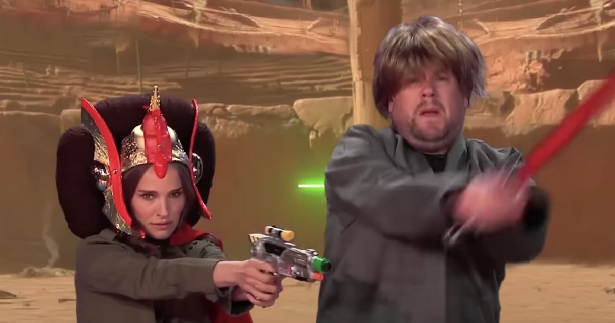 Watch Natalie Portman Act Out Her Movie Career in Just 7 Minutes With James Corden