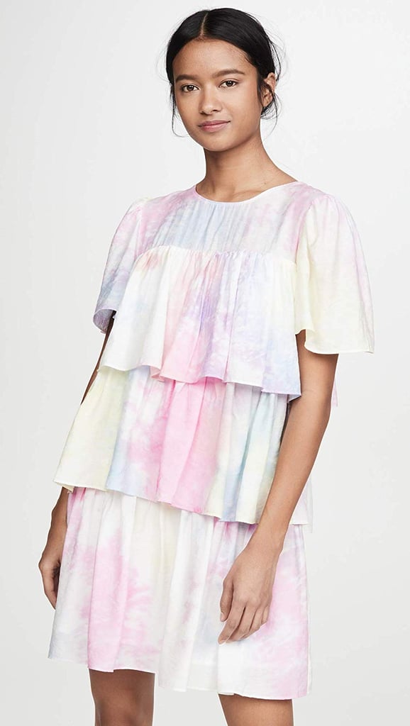 tie and dye long frocks