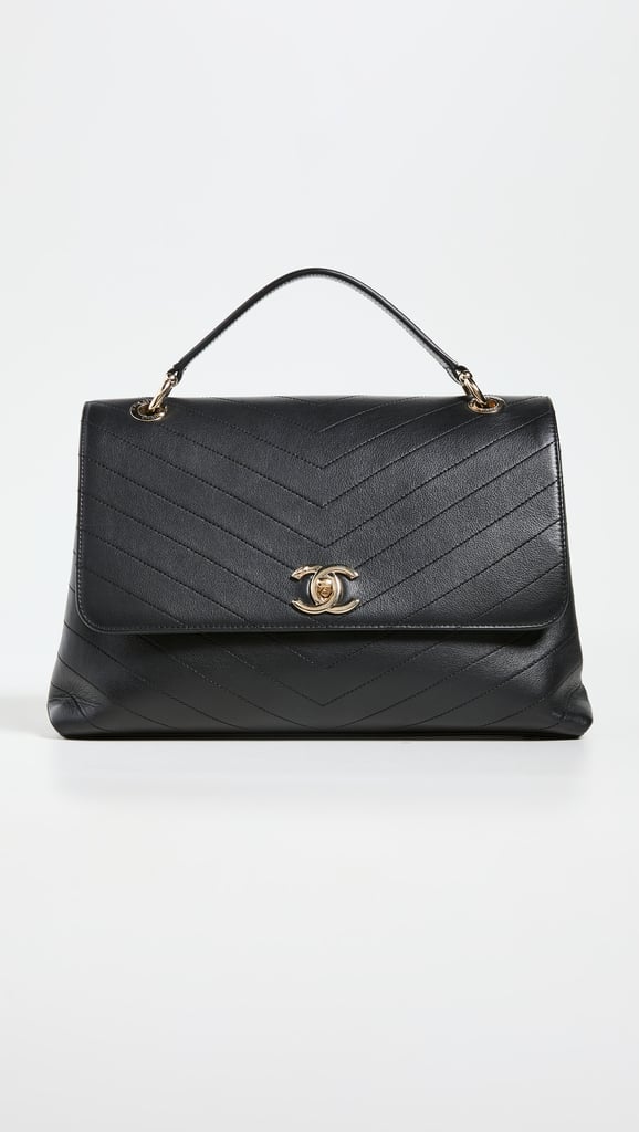 A Top Handle Bag: Chanel Quilted Satchel